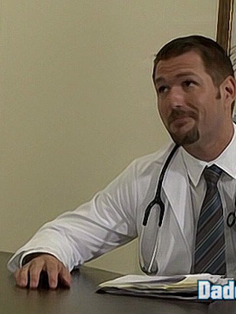 Jake Steel gets more than a check-up when Dr Andrew Justice joins him in the shower