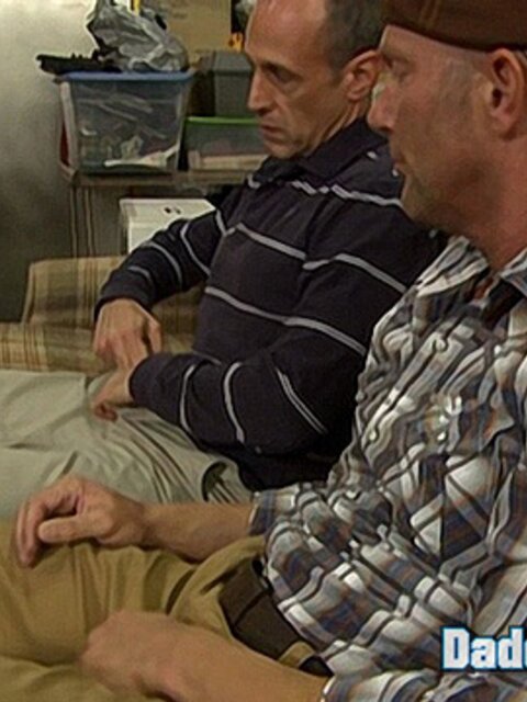 Jason Rock gets his ass pounded by Josh Kole in the basement