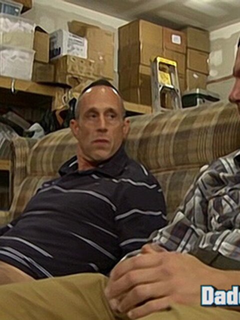 Jason Rock gets his ass pounded by Josh Kole in the basement