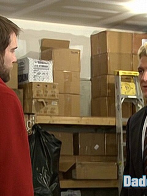 Gavin Waters trades his ass for votes and rides Colby Keller thick cock