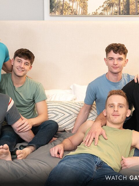 The families come together for a wild son swap orgy