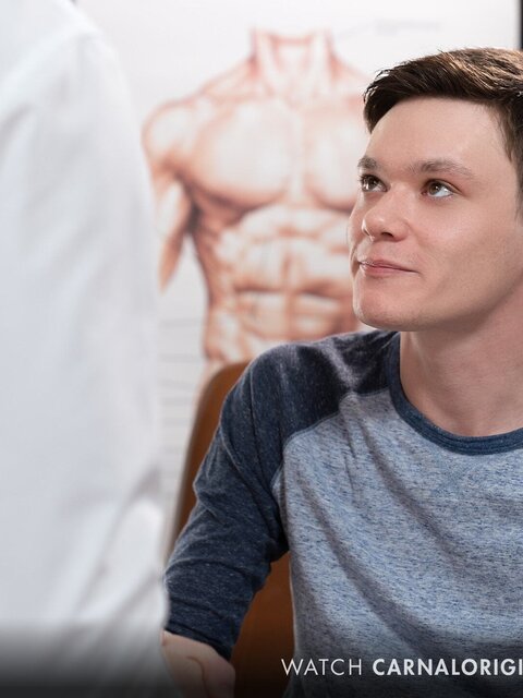 Dr Legrand Wolf cures the blue balls of wrestling twink Jace Jaxon bareback