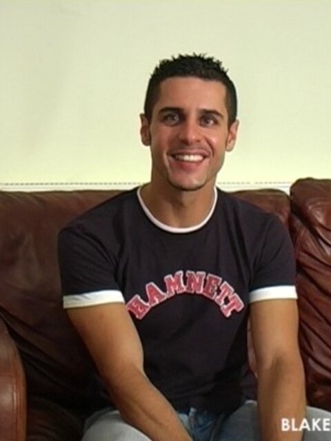 Jack Masters strips his toned body and pumps his uncut cock until it squirts