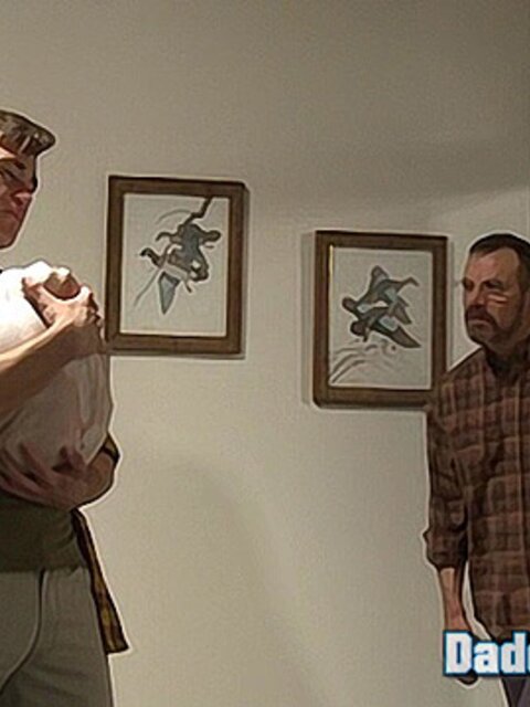 Leo Sweetwood slides his ass up and down on the rigid meat of Max Sargent