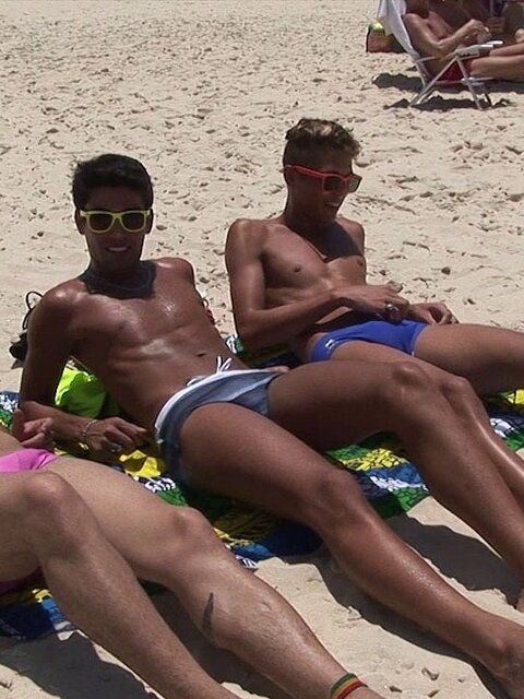 Mikael Pezzine gets sandwiched between Gustavo Henry and Tony D in a threesome