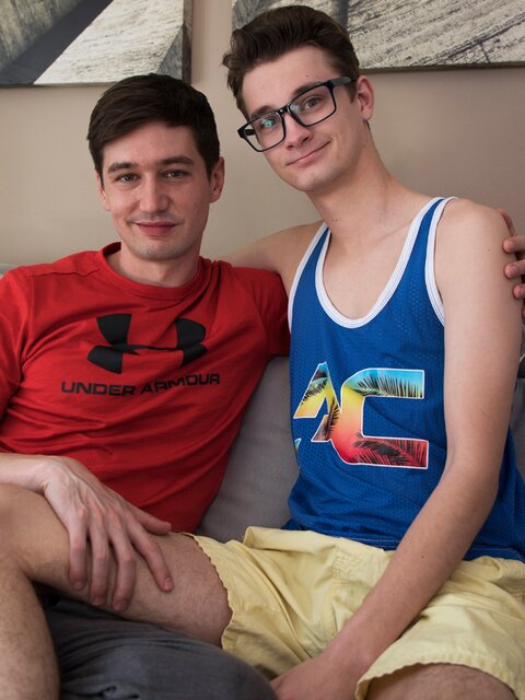 Colby Chambers eats out Jason Shepard before pounding his tight hole