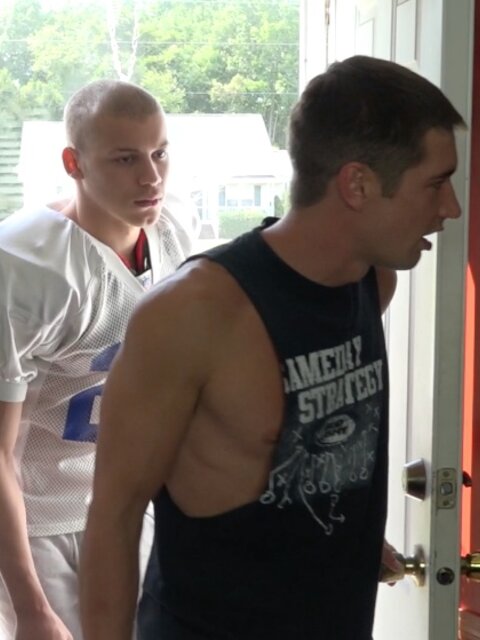 Corbin Colby and Colby Chambers lock up for an intense gym fuck session