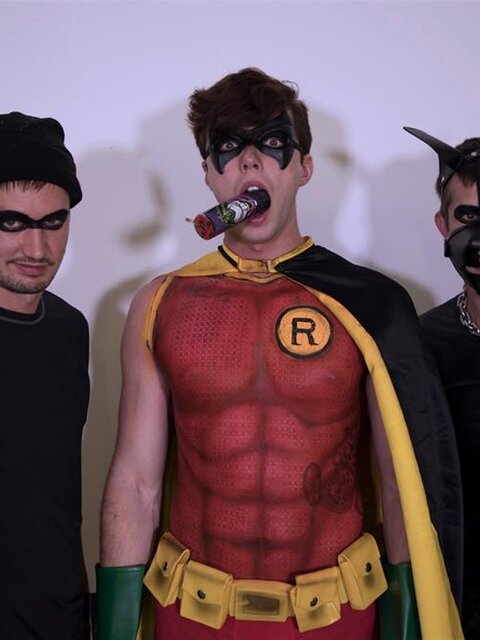 Christian Bay and Jack Hunter suit up as heroes before the mission turns filthy