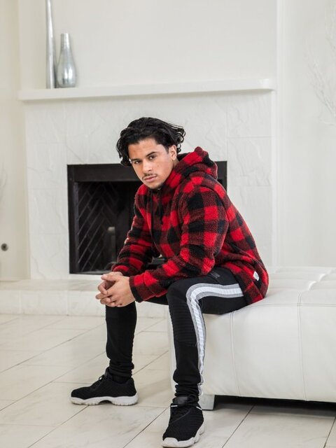 Armond Rizzo takes on the massive black cock of Deep Dic in an intense scene
