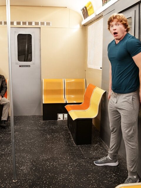 Felix Fox arrests Kyle Connors after a subway mishap and takes him to interrogation