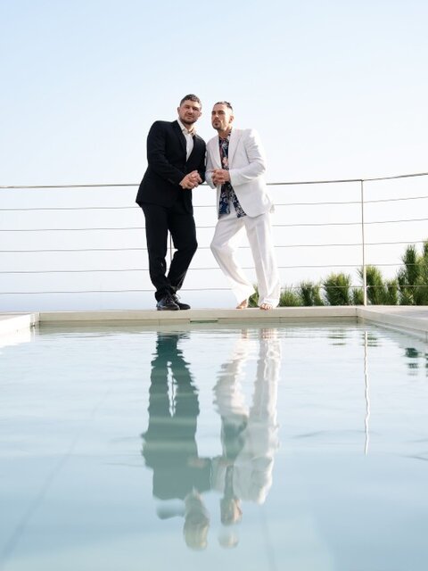 Paddy O'Brian celebrates with Dato Foland after the Broligarchy finally falls