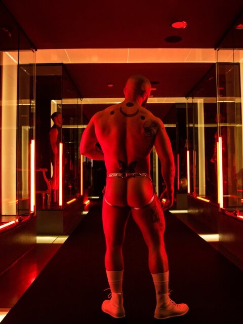 Francois Sagat directs Deangelo Jackson Ty Mitchell and Mickey Taylor in digital group sex