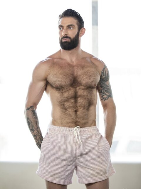 Scott Carter and Jacob Lord ignore the skyline once their shirts come off