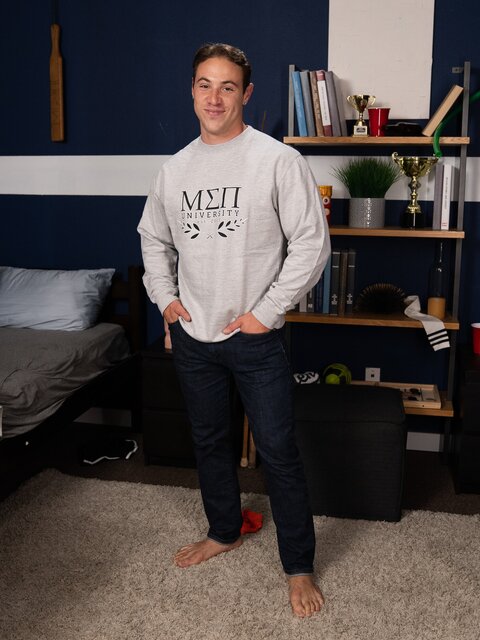 Killian Knox storms the frat house then catches Kyle Fletcher alone with a toy
